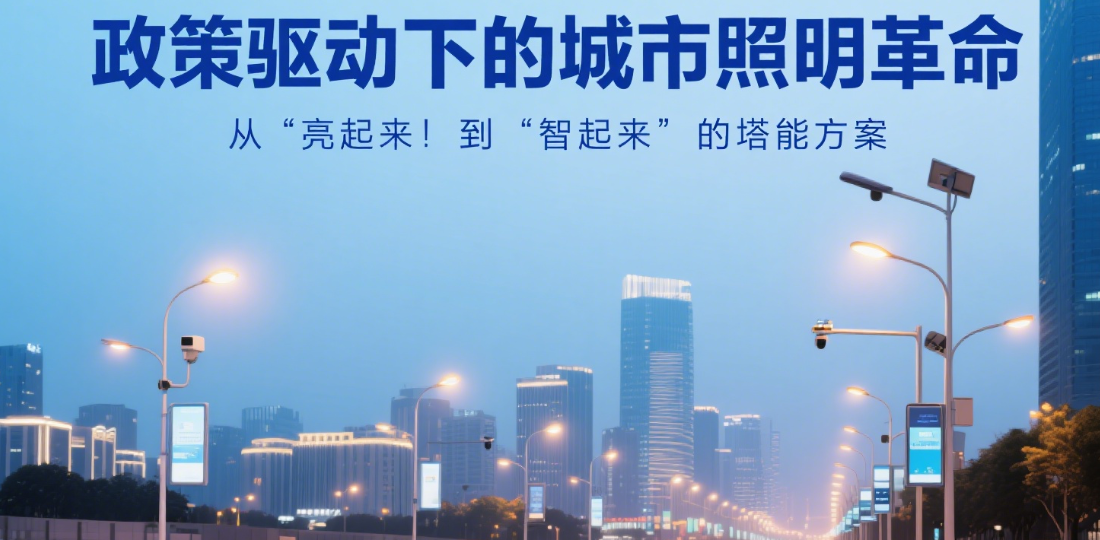 政策驱动下的城市照明革命：从 “亮起来” 到 “智起来” 的塔能方案