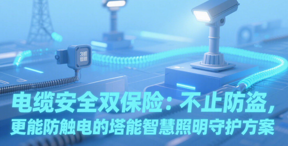 电缆安全双保险：不止防盗，更能防触电的塔能智慧照明守护方案