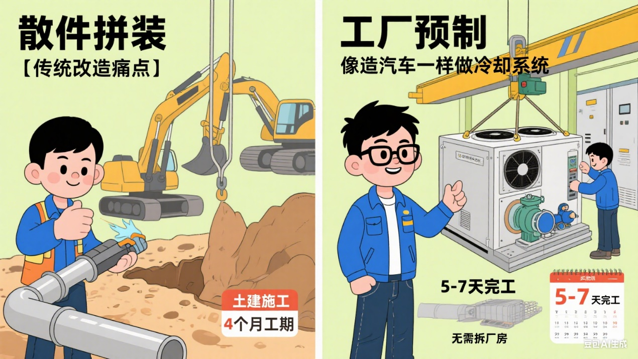5天改造，节能50%！冷能改造如何实现“不停产节能”？