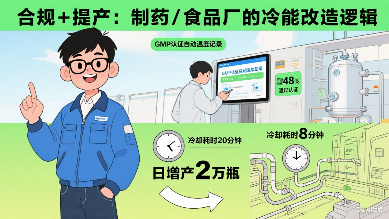 怕停产？怕改错？  6大行业都用这招，6天搞定冷能改造