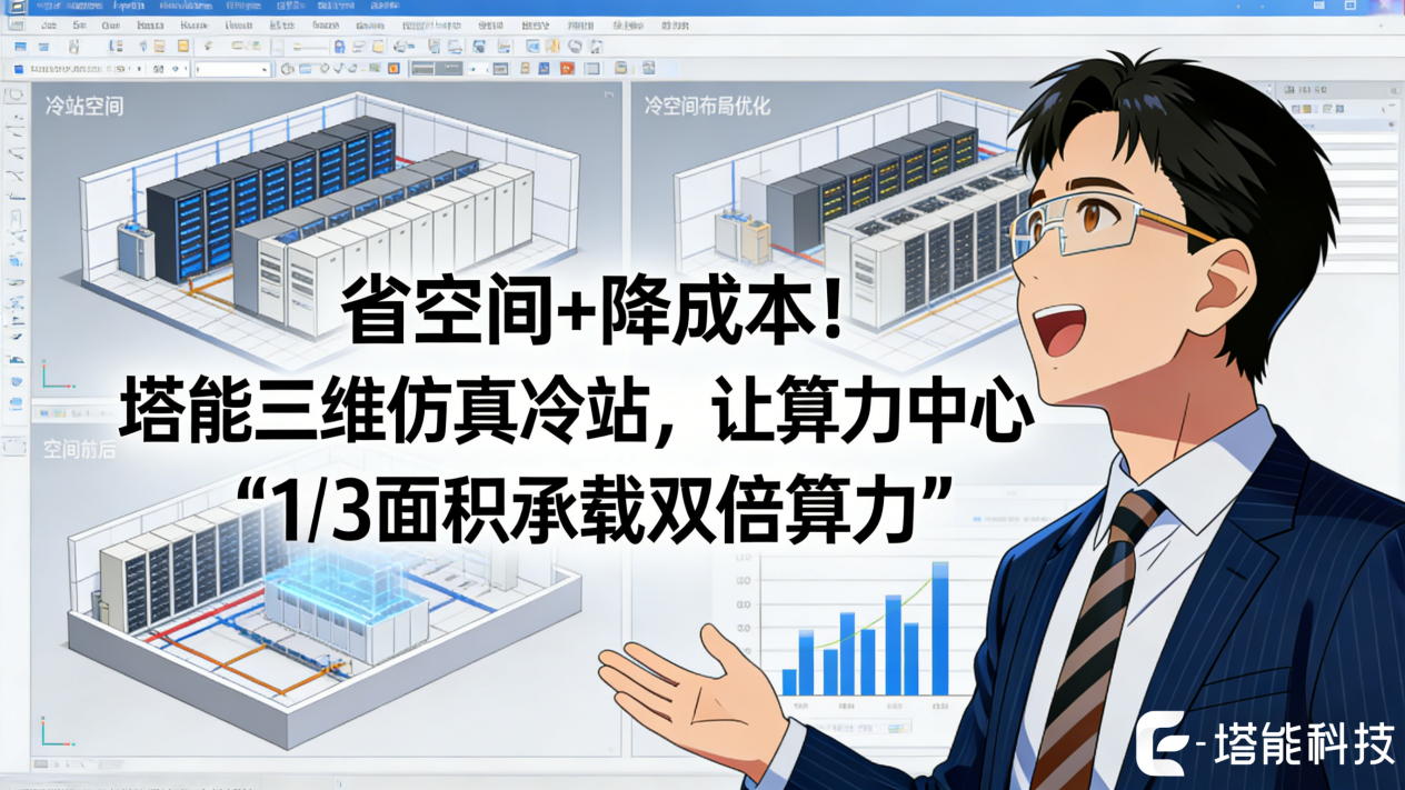 紧凑设计+密度翻倍!塔能液冷让算力中心“少占地多算力”