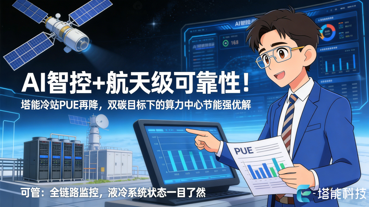 航天技术背书!双向液冷，保障高密度机柜稳定运行