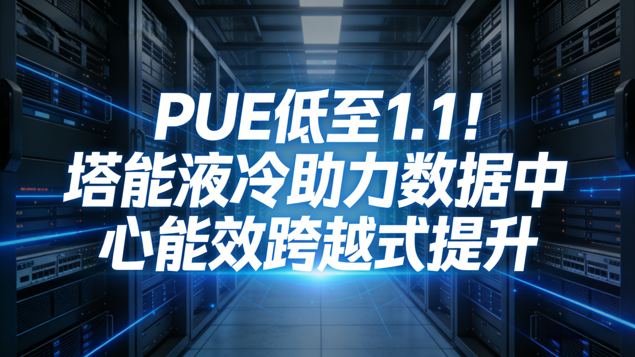 新建算力中心必配！液冷模块化，从建设之初锁定低PUE