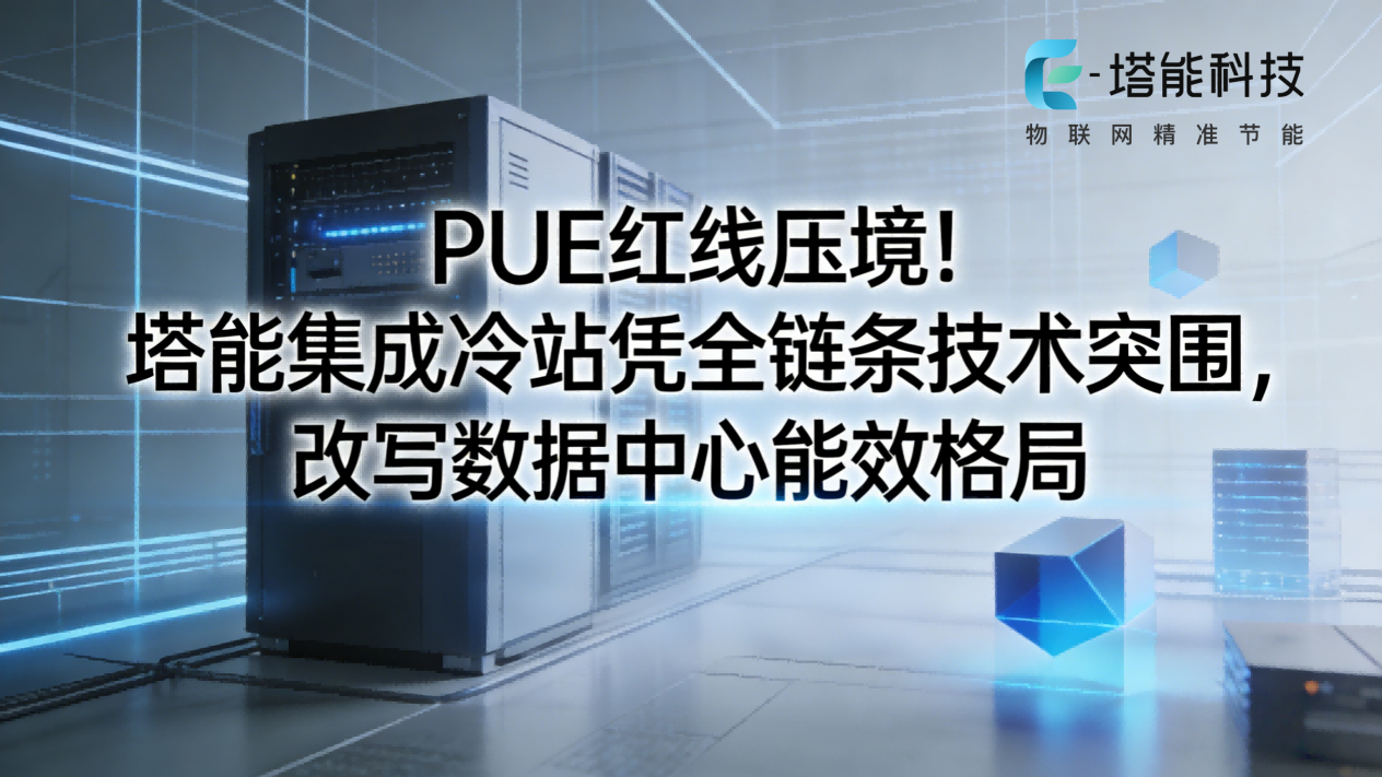 PUE红线压境！塔能集成冷站凭全链条技术突围，改写数据中心能效格局