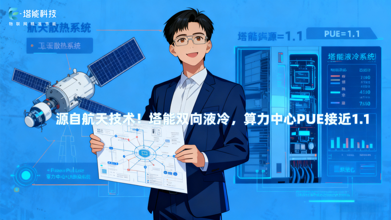 航天技术民用破局！塔能两相液冷，解锁数据中心能效新极限