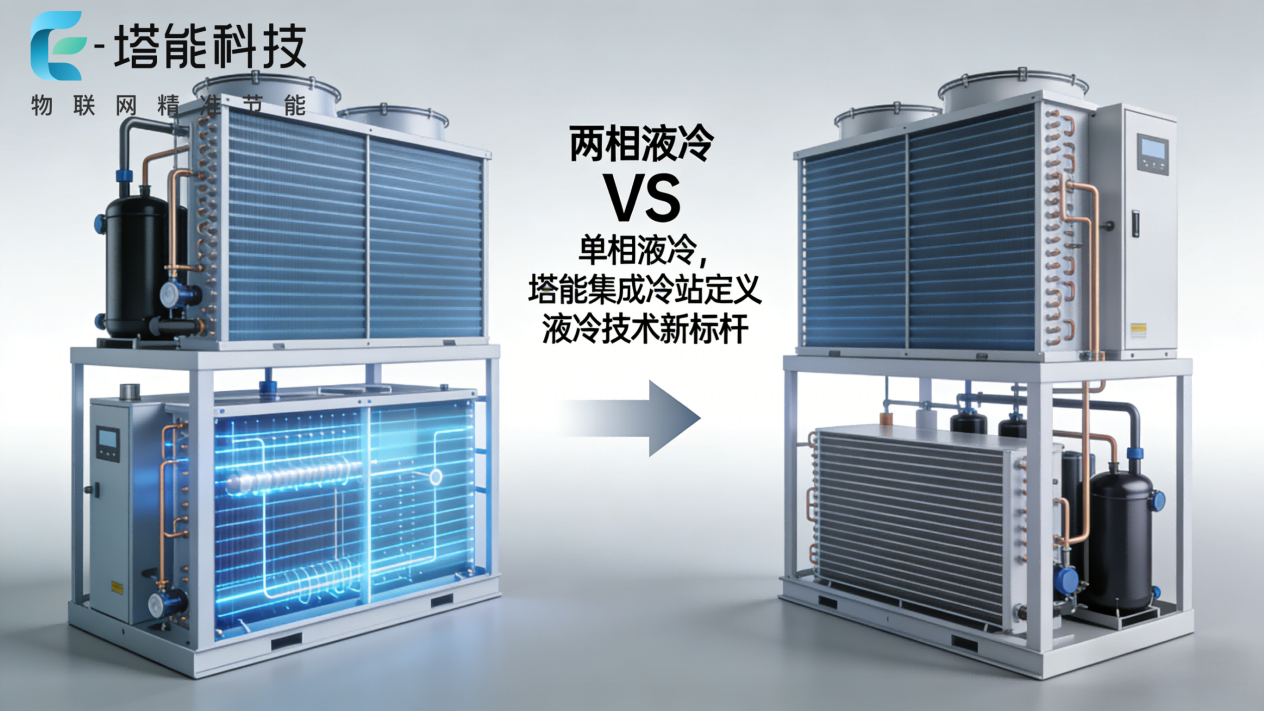 两相液冷VS单相液冷，塔能集成冷站定义液冷技术新标杆